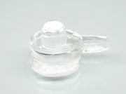 125.31/CT Sphatik Shivling with Govt. Lab Certificate-11700D47098