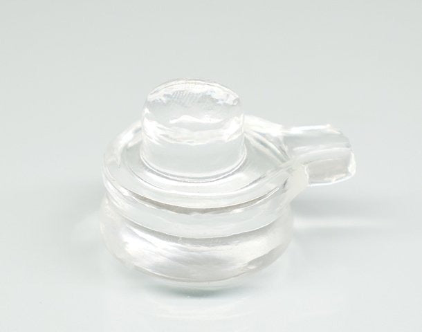 95.32/CT Sphatik Shivling with Govt. Lab Certificate-11821D47466