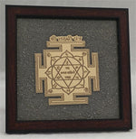 Load image into Gallery viewer, SHREE LAXMI YANTRA ON RAW PYRITE
