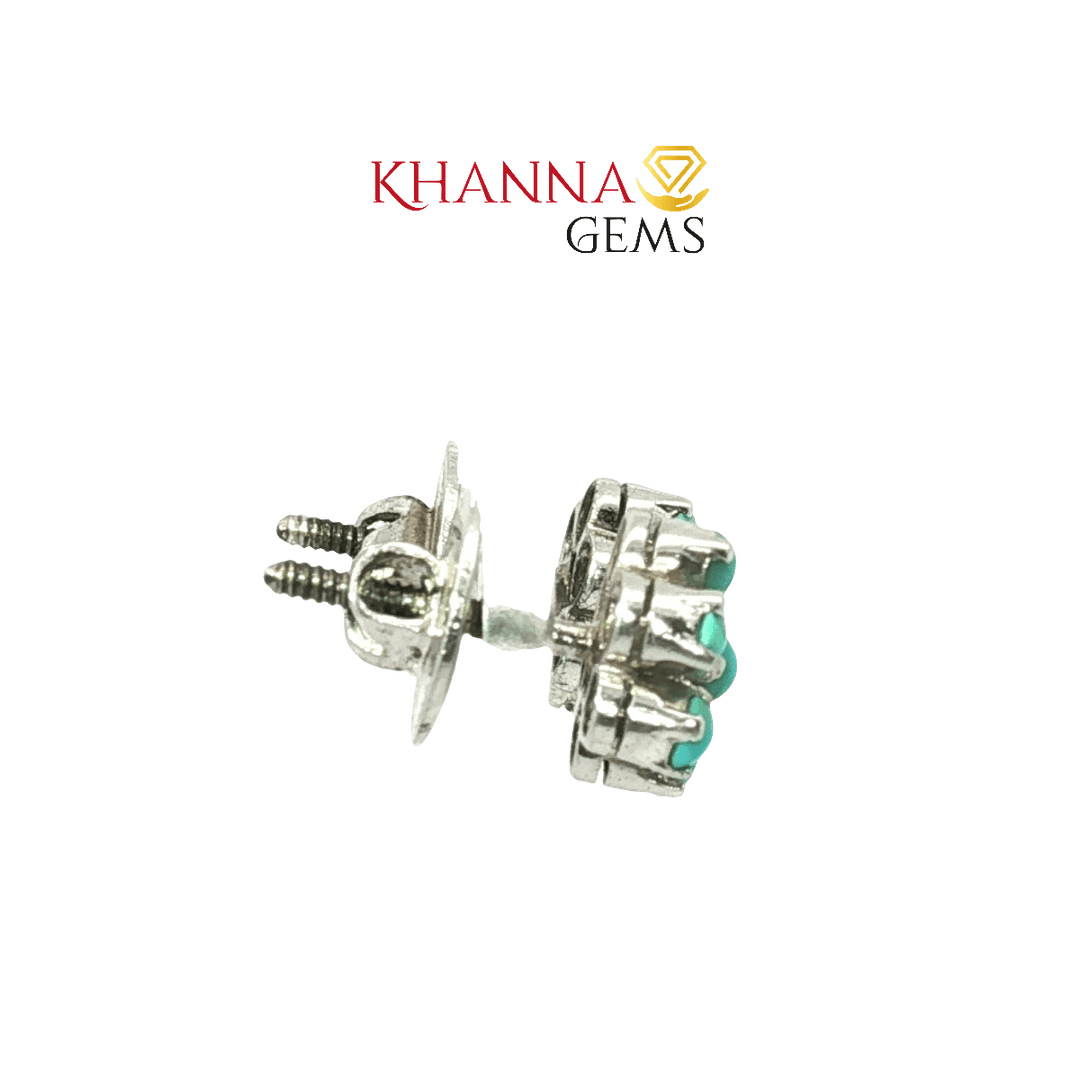 5.90/GM Royal Silver Earrings - G0056