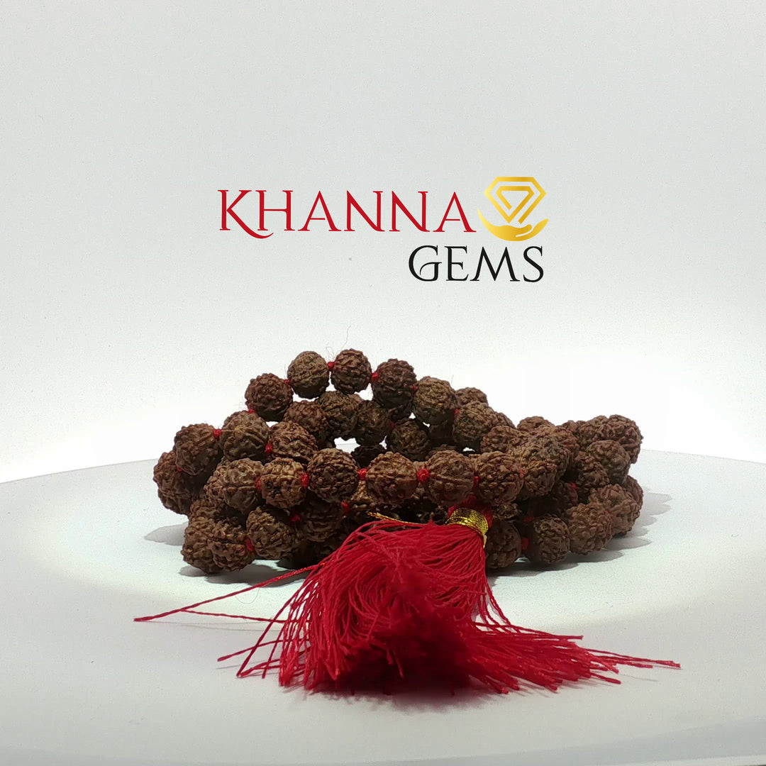 SIX MUKHI RUDRAKSHA MALA - KG01