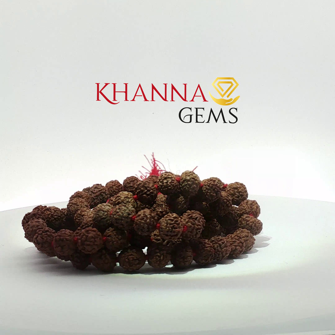 SIX MUKHI RUDRAKSHA MALA - KG01