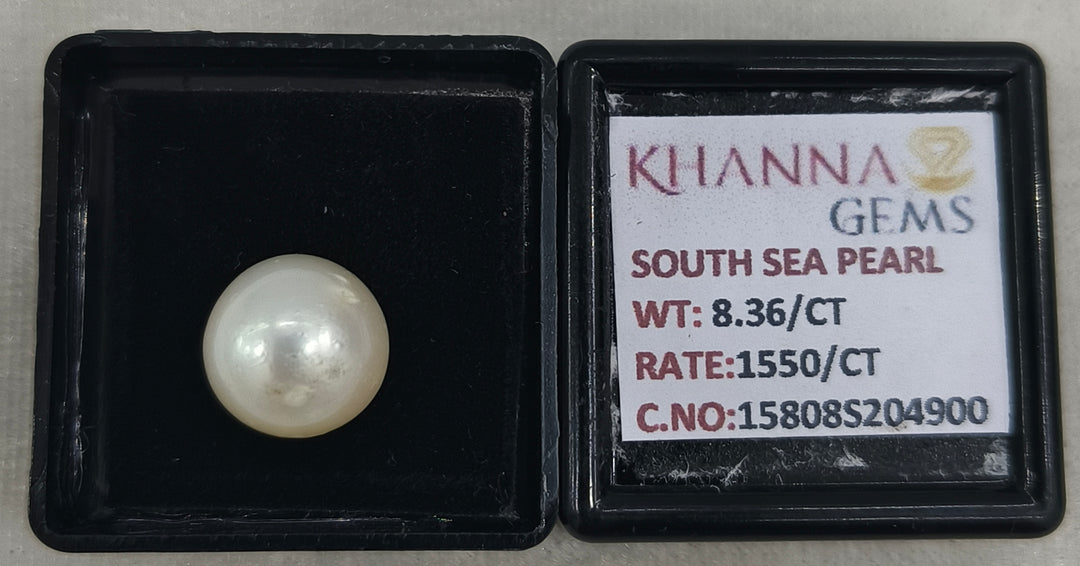 8.36/CT Natural South Sea Pearl With Lab Certificate-15808S204900