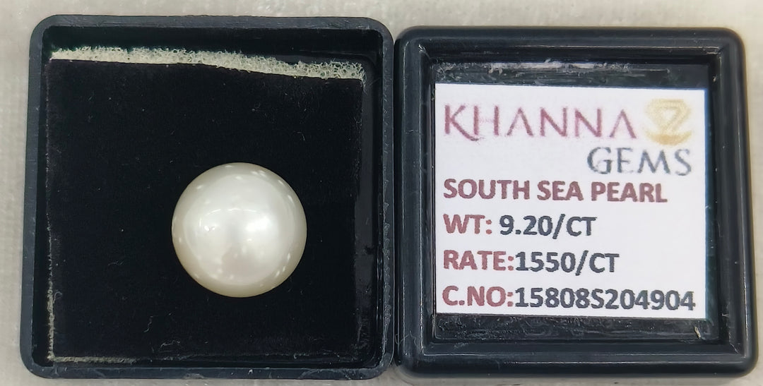 9.20/CT Natural South Sea Pearl With Lab Certificate-15808S204904