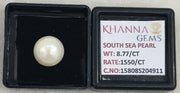 8.77/CT Natural South Sea Pearl With Lab Certificate-15808S204911
