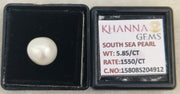 5.85/CT Natural South Sea Pearl With Lab Certificate-15808S204912