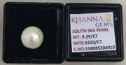 9.29/CT Natural South Sea Pearl With Lab Certificate-15808S204919