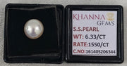 6.33/CT Natural South Sea Pearl With Lab Certificate-16140S206344