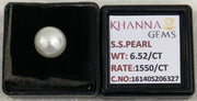 6.52/CT Natural South Sea Pearl With Lab Certificate-16140S206327