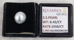 Load image into Gallery viewer, 6.42/CT Natural South Sea Pearl With Lab Certificate-16140S206330