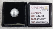 6.42/CT Natural South Sea Pearl With Lab Certificate-16140S206330