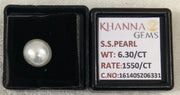 6.3/CT Natural South Sea Pearl With Lab Certificate-16140S206331