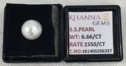 6.66/CT Natural South Sea Pearl With Lab Certificate-16140S206337