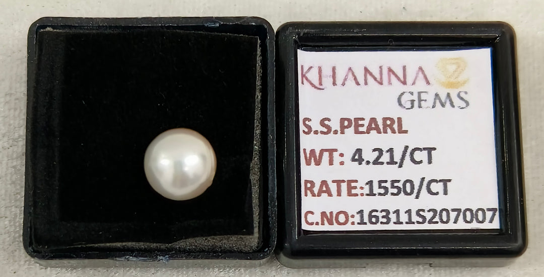 4.21/CT Natural South Sea Pearl With Lab Certificate-16311S207007