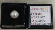 5.21/CT Natural South Sea Pearl With Lab Certificate-16311S207008