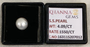 4.09/CT Natural South Sea Pearl With Lab Certificate-16311S207012
