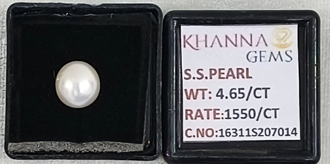 4.65/CT Natural South Sea Pearl With Lab Certificate-16311S207014