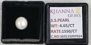 4.65/CT Natural South Sea Pearl With Lab Certificate-16311S207014