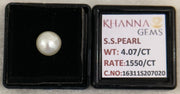 4.07/CT Natural South Sea Pearl With Lab Certificate-16311S207020