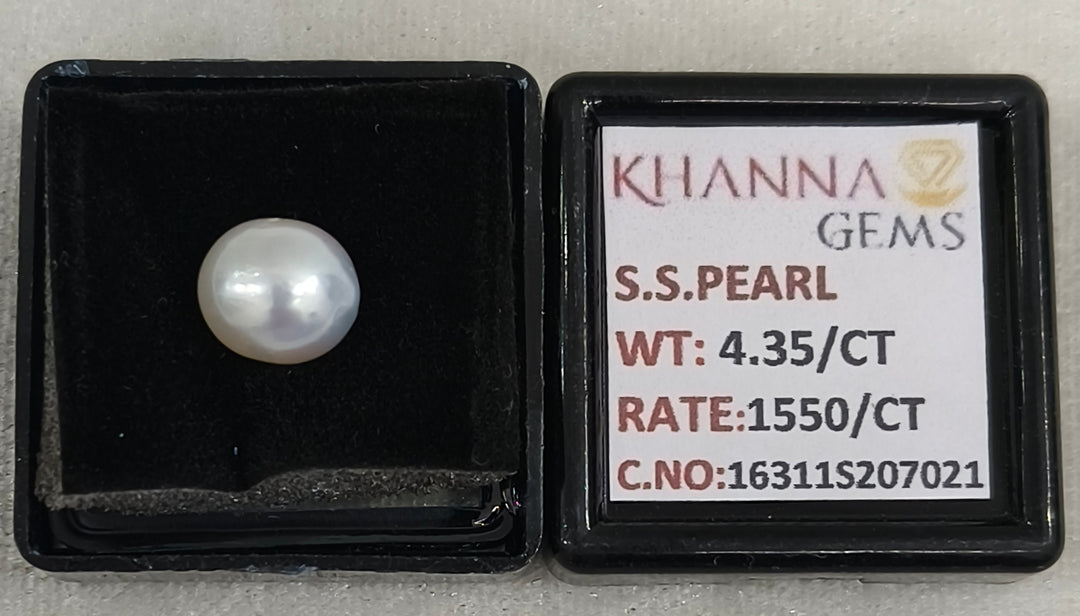4.35/CT Natural South Sea Pearl With Lab Certificate-16311S207021