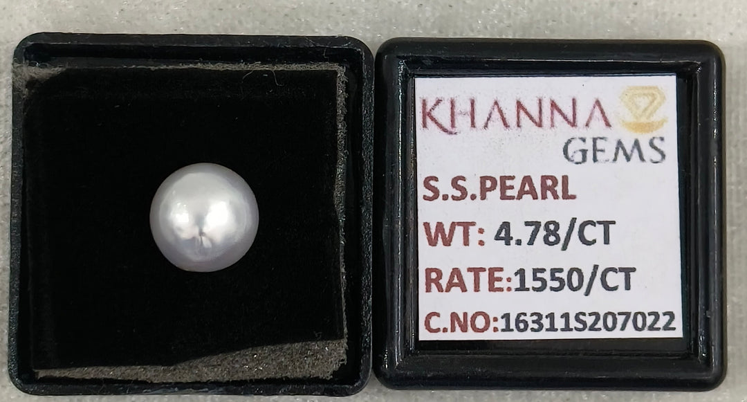 4.78/CT Natural South Sea Pearl With Lab Certificate-16311S207022
