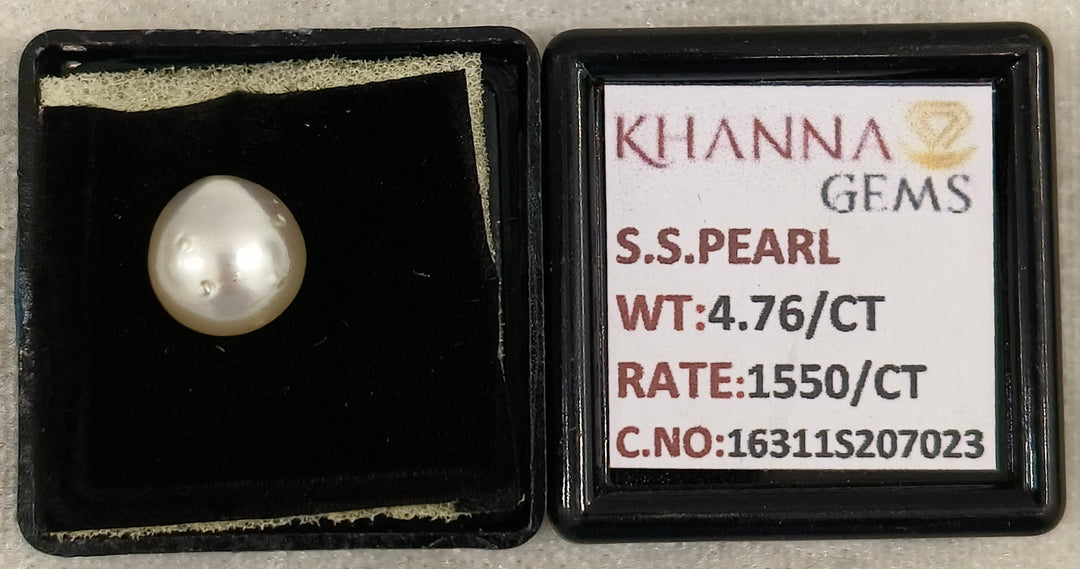 4.76/CT Natural South Sea Pearl With Lab Certificate-16311S207023
