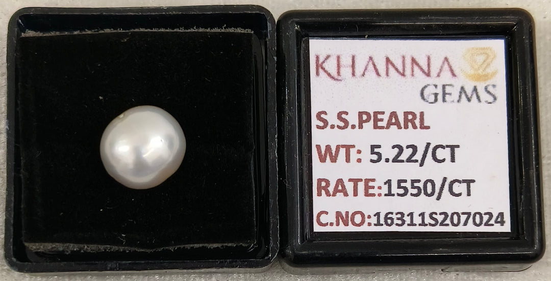 5.22/CT Natural South Sea Pearl With Lab Certificate-16311S207024