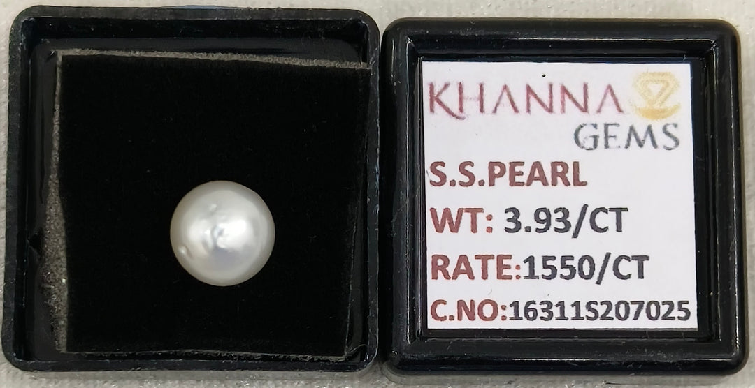3.93/CT Natural South Sea Pearl With Lab Certificate-16311S207025