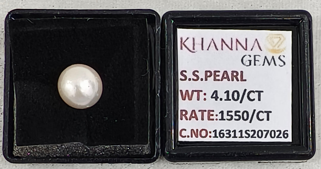 4.1/CT Natural South Sea Pearl With Lab Certificate-16311S207026