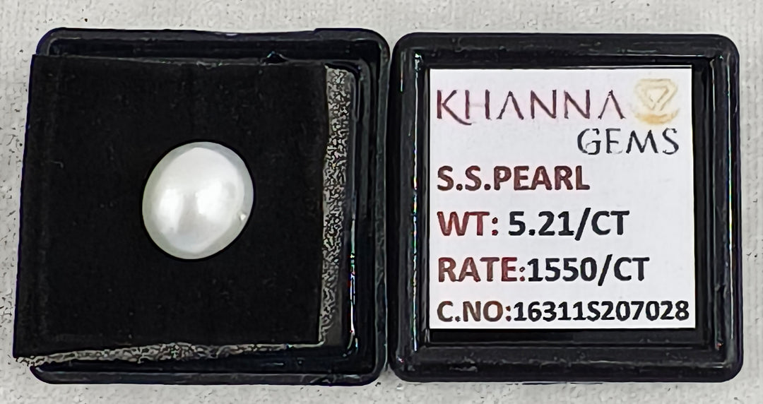 5.21/CT Natural South Sea Pearl With Lab Certificate-16311S207028