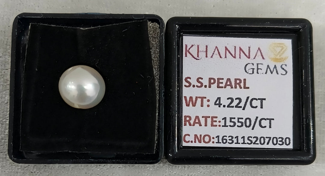 4.22/CT Natural South Sea Pearl With Lab Certificate-16311S207030