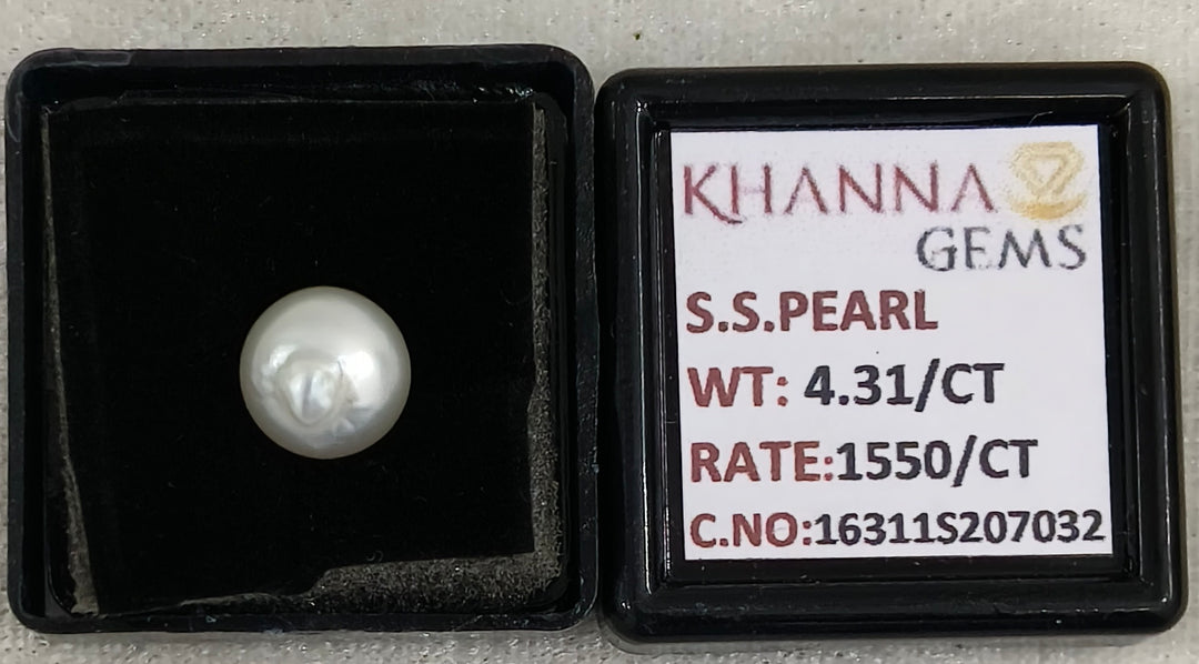 4.31/CT Natural South Sea Pearl With Lab Certificate-16311S207032