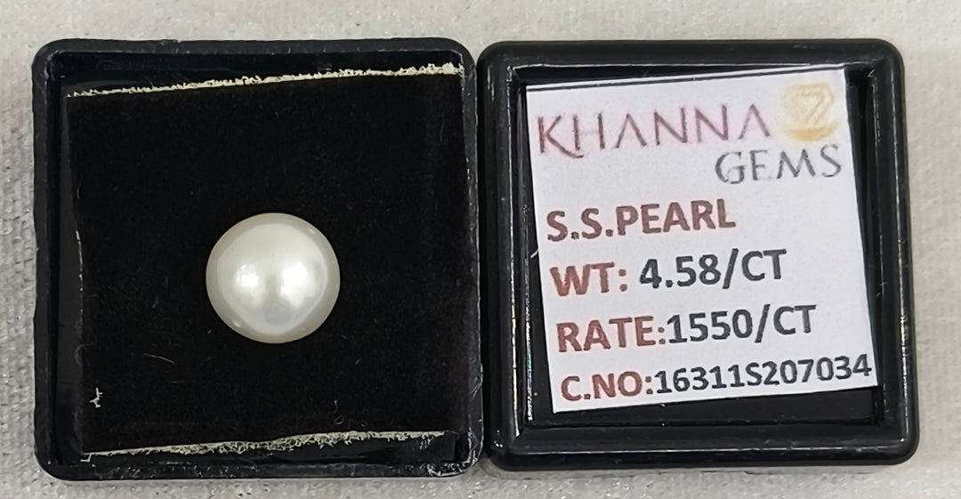 4.58/CT Natural South Sea Pearl With Lab Certificate-16311S207034