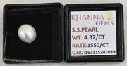 4.37/CT Natural South Sea Pearl With Lab Certificate-16311S207039