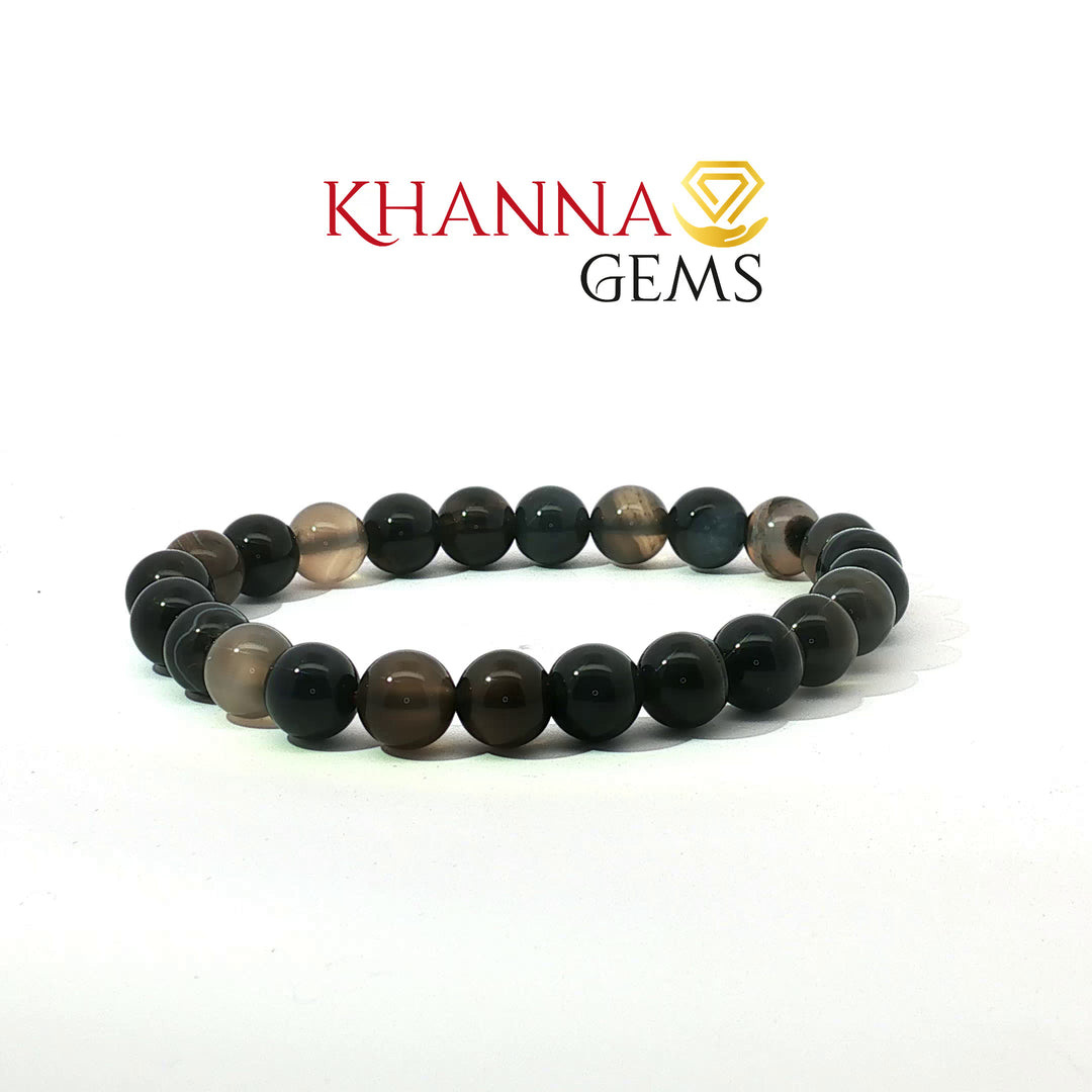 Natural Sulemani Hakik (Agate) Bracelet