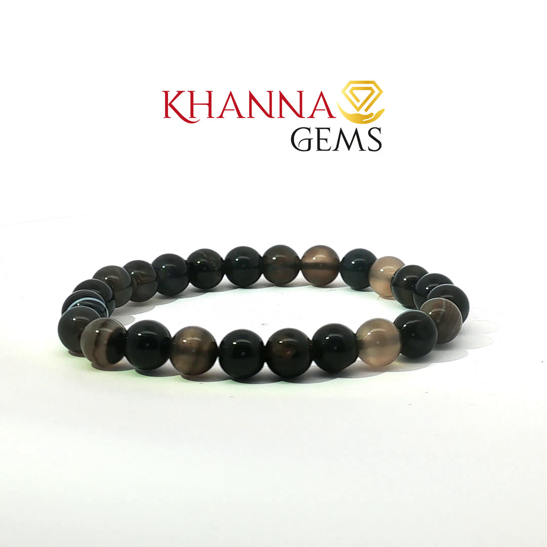 Natural Sulemani Hakik (Agate) Bracelet