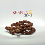 Load image into Gallery viewer, THREE MUKHI RUDRAKSHA MALA - KG01