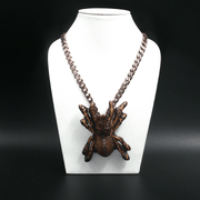 237.3/GM Tiger Eye Spider Carved Gemstone-13798S197690