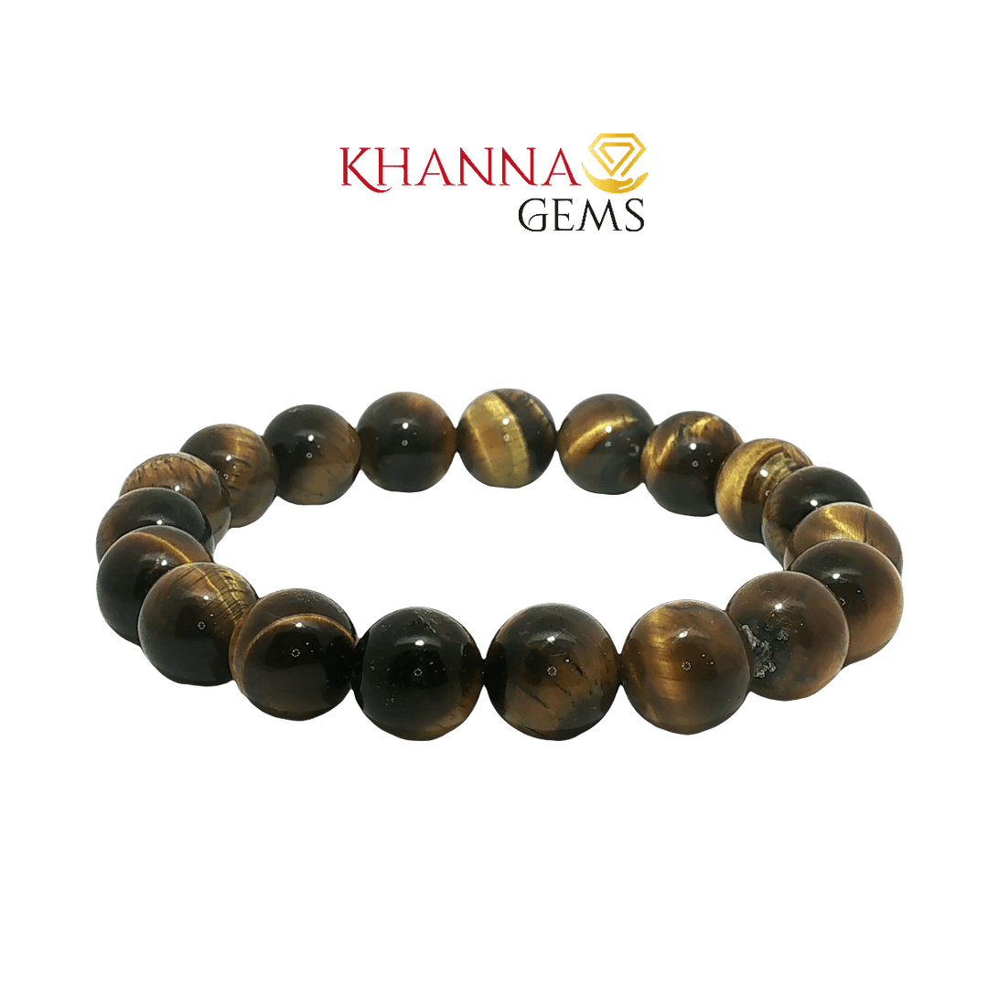 Premium Tiger Eye 12.5MM Round Gemstone Beads – NOO6016