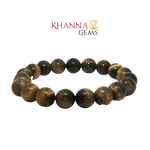Load image into Gallery viewer, Premium Tiger Eye 12.5MM Round Gemstone Beads – NOO6016