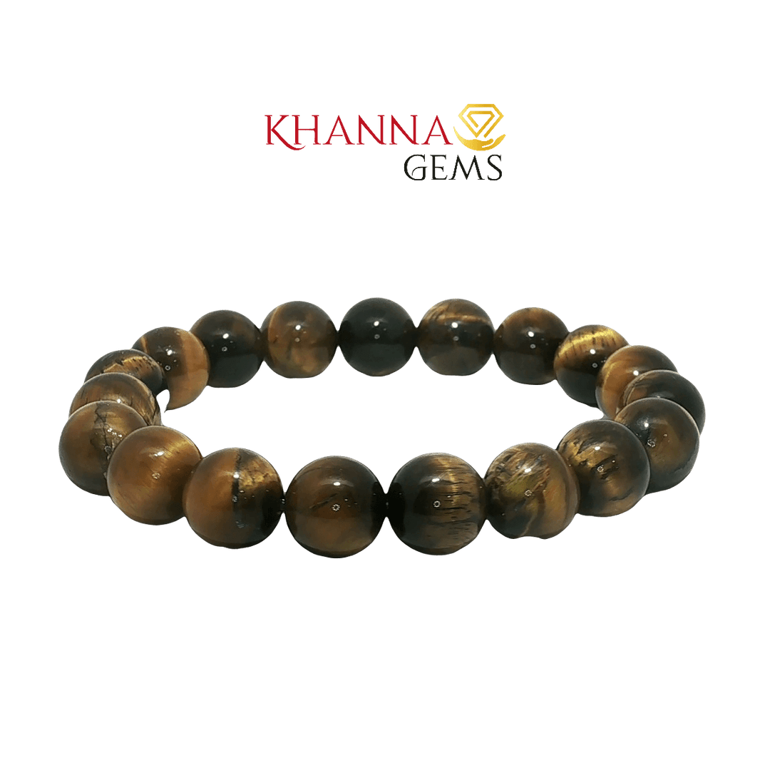 Premium Tiger Eye 12.5MM Round Gemstone Beads – NOO6016