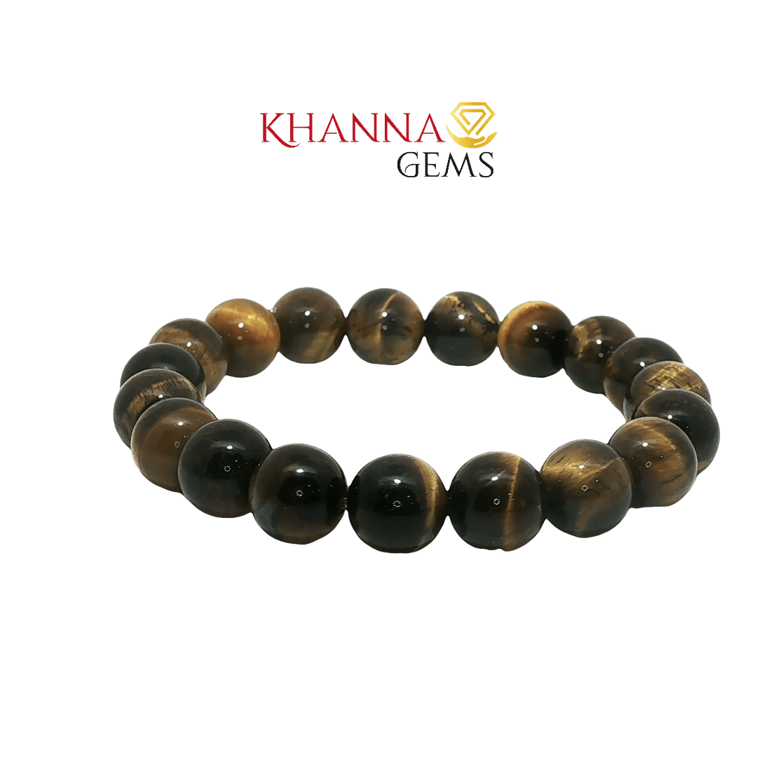 Premium Tiger Eye 12.5MM Round Gemstone Beads – NOO6016