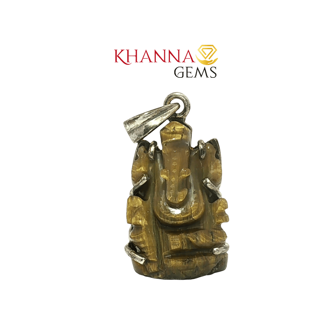 9.22/GM TIGER EYE GANESHA JI - N 026
