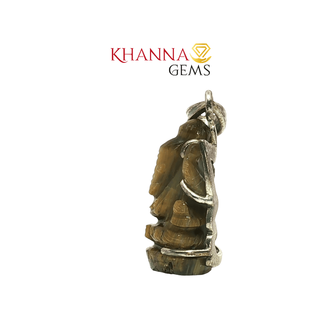 9.22/GM TIGER EYE GANESHA JI - N 026