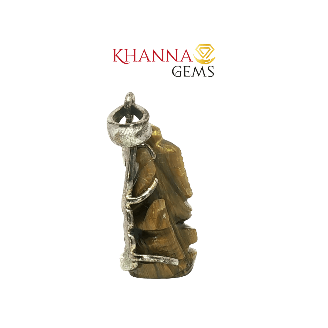 9.22/GM TIGER EYE GANESHA JI - N 026