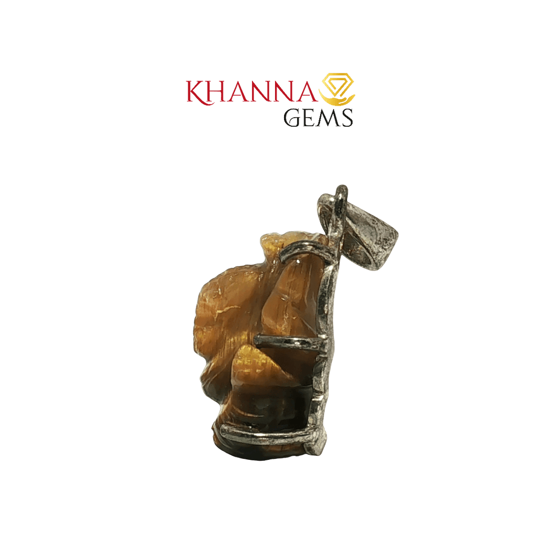 7.63/GM TIGER EYE GANESHA JI - N 205