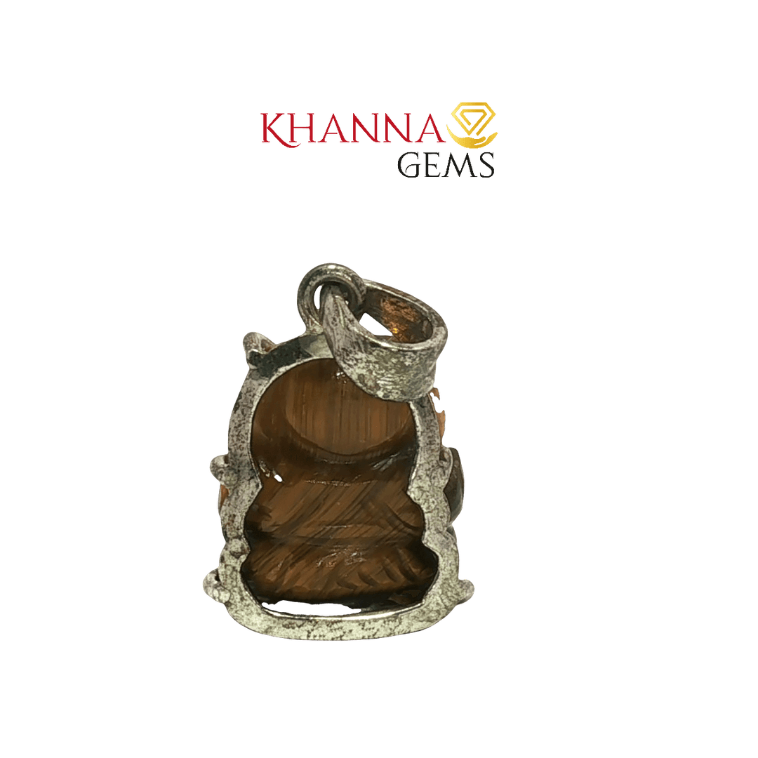 7.63/GM TIGER EYE GANESHA JI - N 205