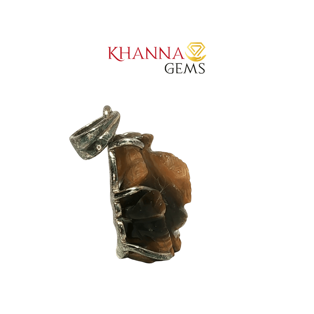 7.63/GM TIGER EYE GANESHA JI - N 205