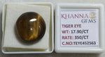 Load image into Gallery viewer, 17.90/CT Tiger Eye with Govt. Lab Certificate-452563