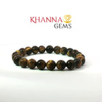 Load image into Gallery viewer, Natural Tiger Eye Bracelet
